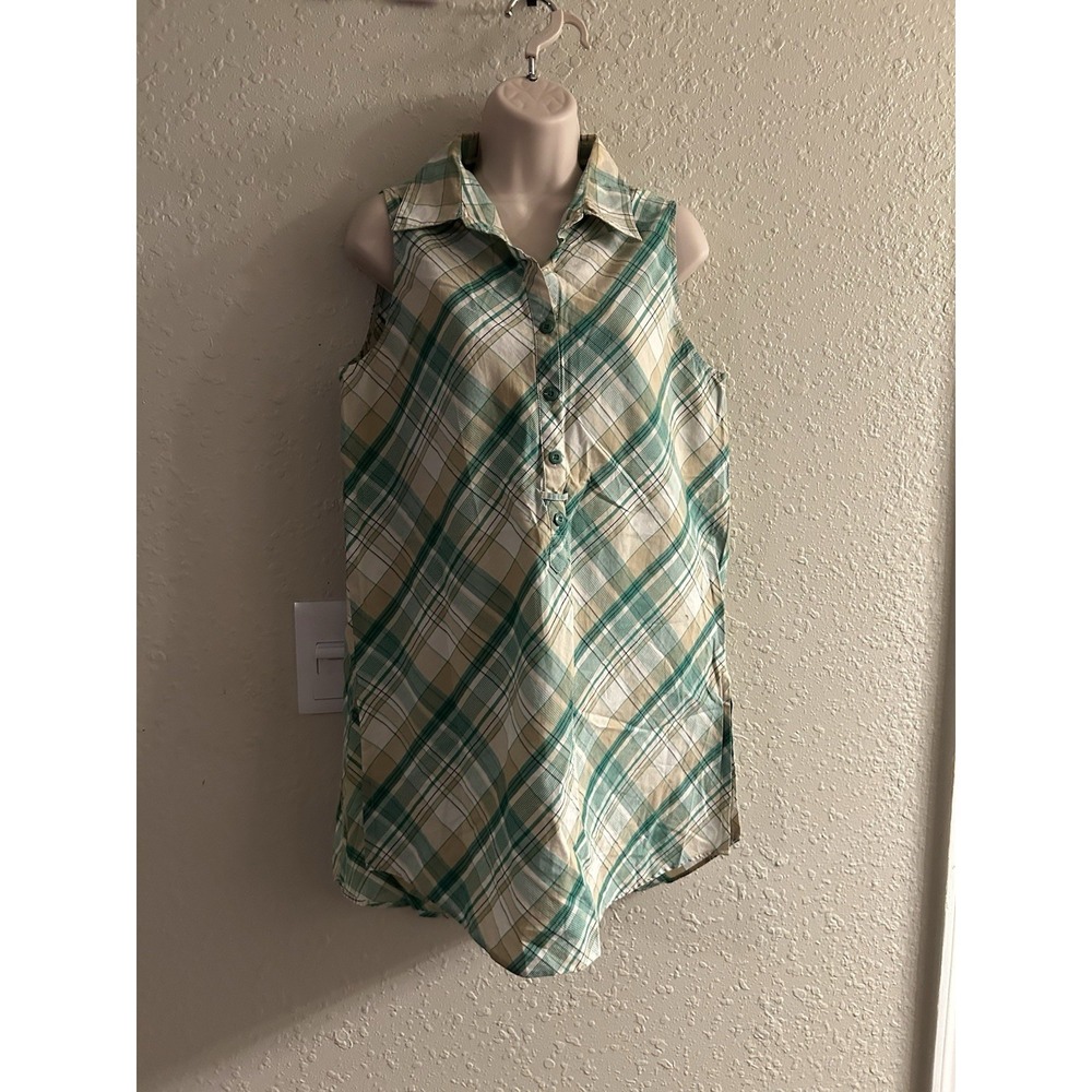 Large Collection 18 Plaid Sleeveless Top #272*